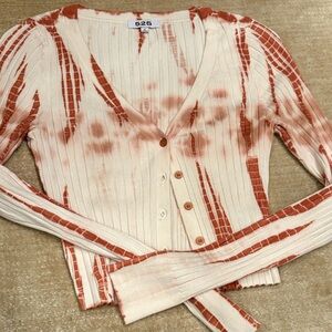 525 America Women's Button Down Shirt - Red and Cream